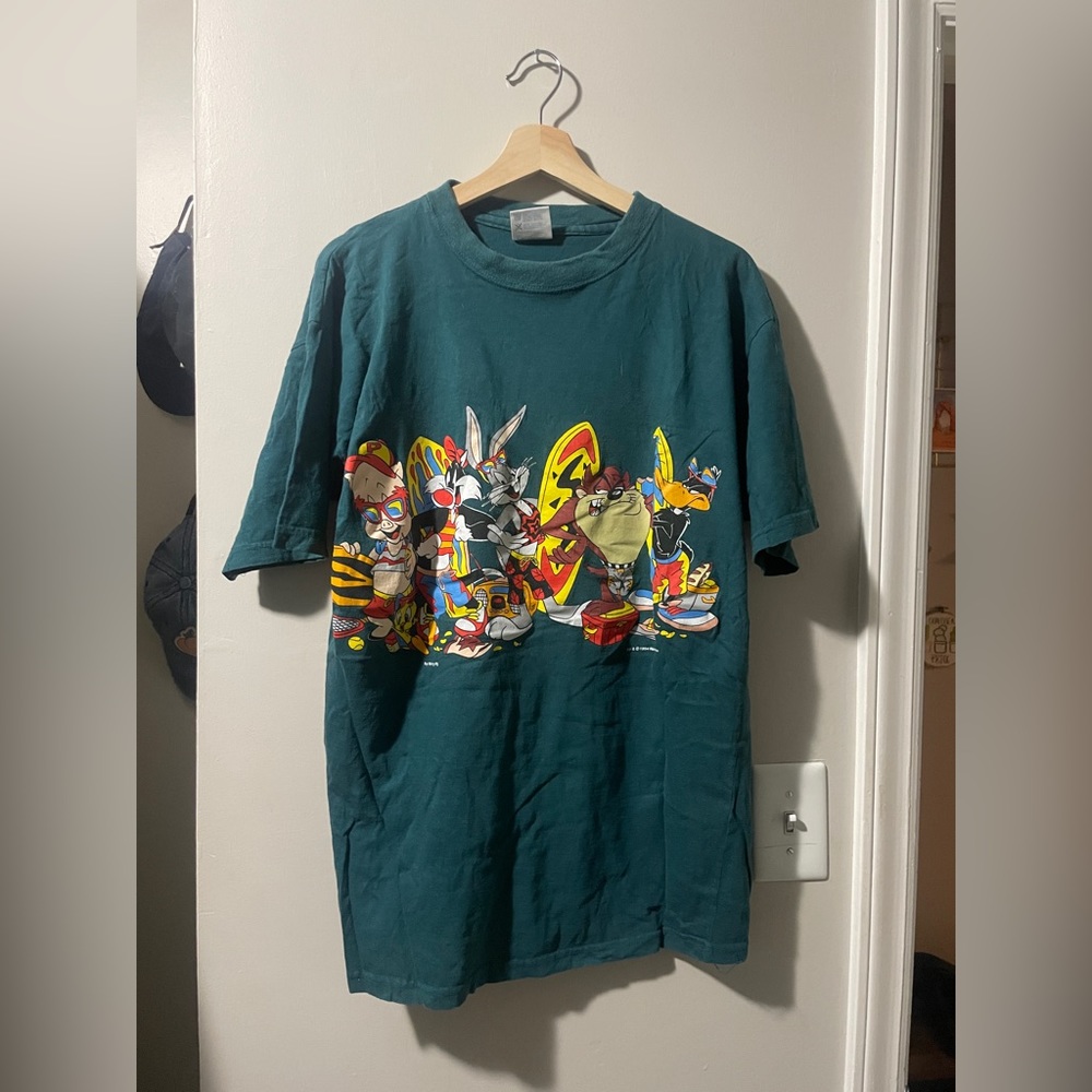 Unisex Vintage Looney Toons Tee XL